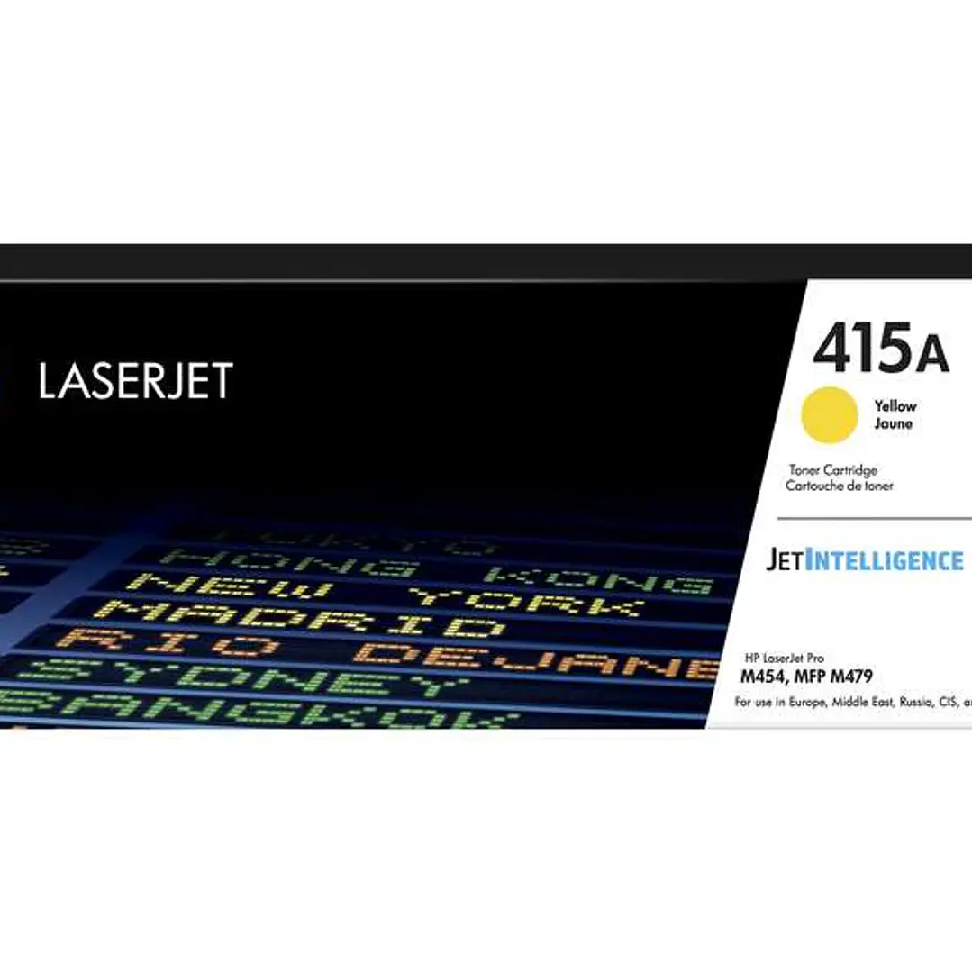 HP W2032A Amarillo Cartucho de Toner Original - 415A 1