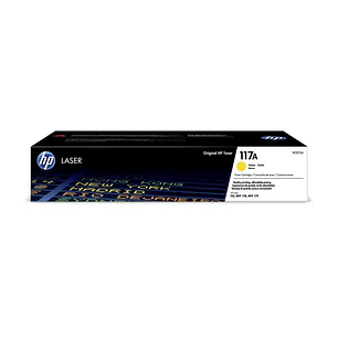HP W2072A Amarillo Cartucho de Toner Original - 117A