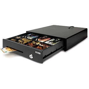 Safescan LD-3336 Cajon Portamonedas - 8 Compartimentos para Monedas - 3 Compartimentos para Billetes - hasta 500.000 Aperturas