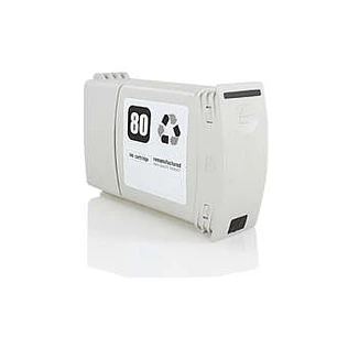 Generico HP 80 Negro Cartucho de Tinta Pigmentada - Reemplaza C4871A