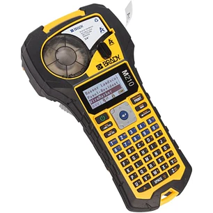 Brady M210 Impresora de Etiquetas Portatil - Pantalla LCD - Resolución: 203ppp - Anchura Maxima de la Etiqueta 19.05mm - Color Amarillo/Negro