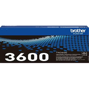 Brother TN3600 Negro Cartucho de Toner Original - TN3600