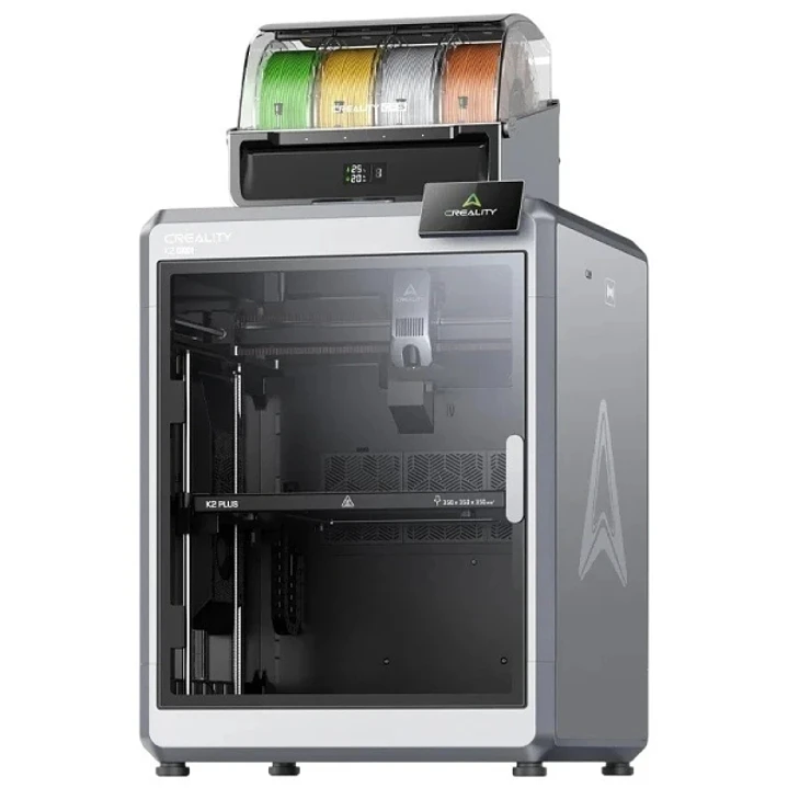Creality K2 Plus Combo Impresora 3D Cerrada + Unidad CFS - Volumen 35x35x35cm - Impresion de Alta Velocidad de 600mm/s - Camaras IA Duales - Estructur 1