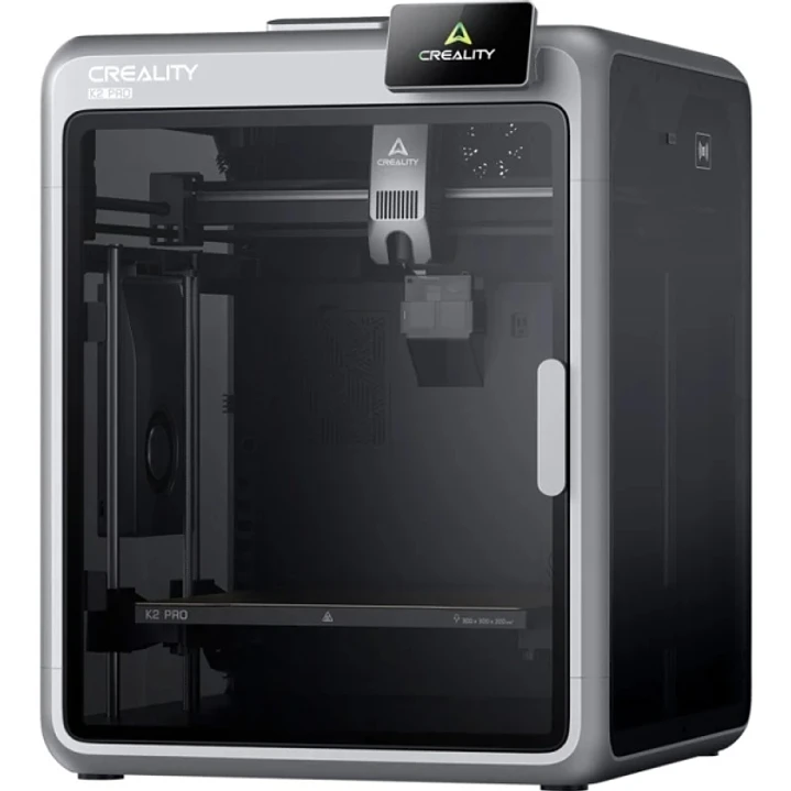 Creality K2 Pro Impresora 3D Cerrada - Tamaño 30x30x30cm - Cuerpo de Aluminio Aeroespacial - Interfaz de Usuario Inteligente - Velocidad hasta 600mm/s 1