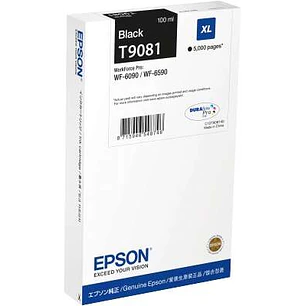 Epson T9081 Negro Cartucho de Tinta Original - C13T908140