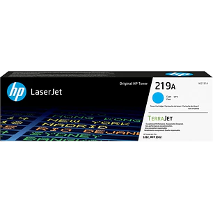 HP W2191A Cyan Cartucho de Toner Original - 219A