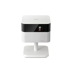 Epson Lifestudio Flex Plus EF-71 Proyector FullHD - 700 Lumenes - Sistema de Sonido Bose - WiFi, Bluetooth, Android TV, HDMI, USB - Color Blanco
