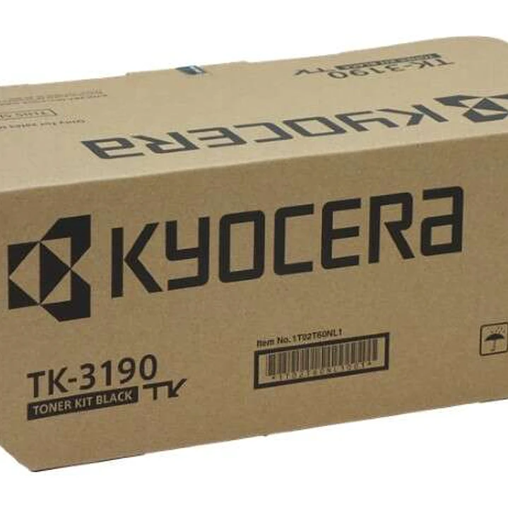 Kyocera TK3190 Negro Cartucho de Toner Original - 1T02T60NL0/1T02T60NL1 1