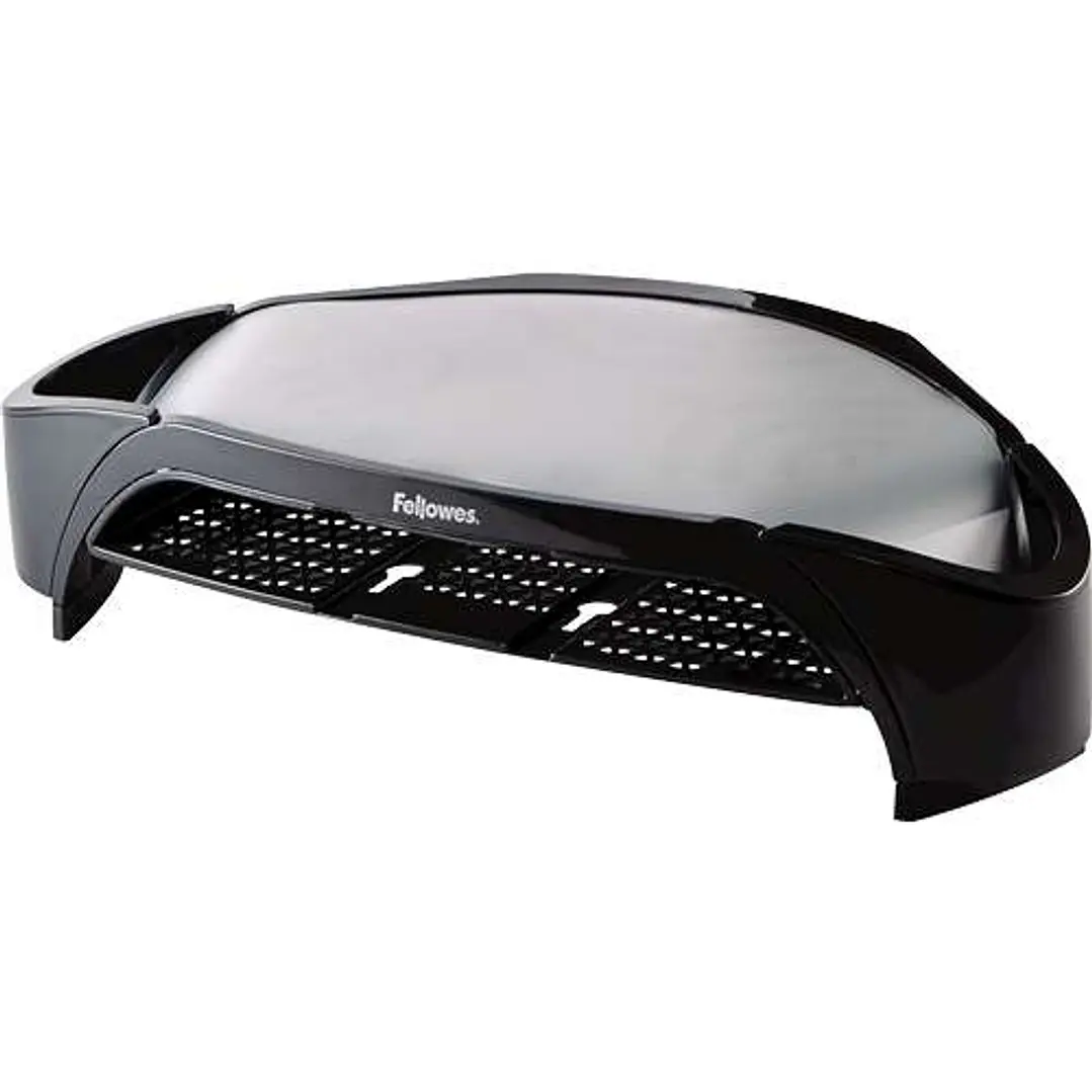 Fellowes Smart Suites Soporte para Monitor - 3 Alturas Ajustables - Incluye Bandeja Portadocumentos - Peso Max 10kg 1