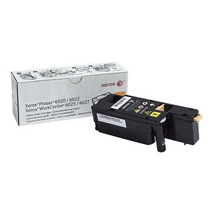 Xerox Phaser 6020/6022 Amarillo Cartucho de Toner Original - 106R02758