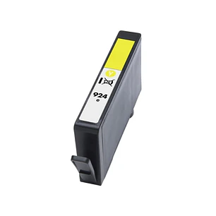 Generico HP 924e XL Amarillo Cartucho de Tinta - Reemplaza 4K0U9NE/4K0U5NE (Chip reforzado contra actualizaciones)