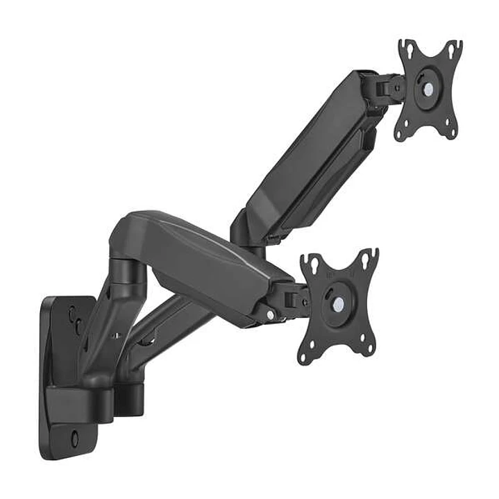 Aisens Soporte de Pared PRO Contrapeso Giratorio e Inclinable para Monitor/TV 9kg (3 Pivotes - 2 Brazos) de 17-32 - Color Negro 1