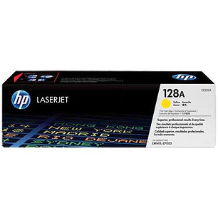 HP CE322A Amarillo Cartucho de Toner Original - 128A