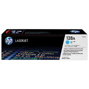 HP CE321A Cyan Cartucho de Toner Original - 128A