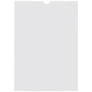 Esselte Pack de 100 Portacarnets 231x330mm 190Q 140 micras - PVC Transparente Acabado Liso
