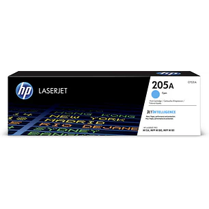 HP CF531A Cyan Cartucho de Toner Original - 205A