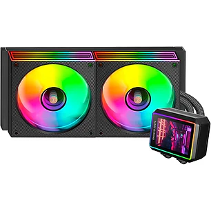 Mars Gaming ML-VISIONII240 Kit de Refrigeracion Liquida - Potencia 500W - Pantalla IPS 2.8