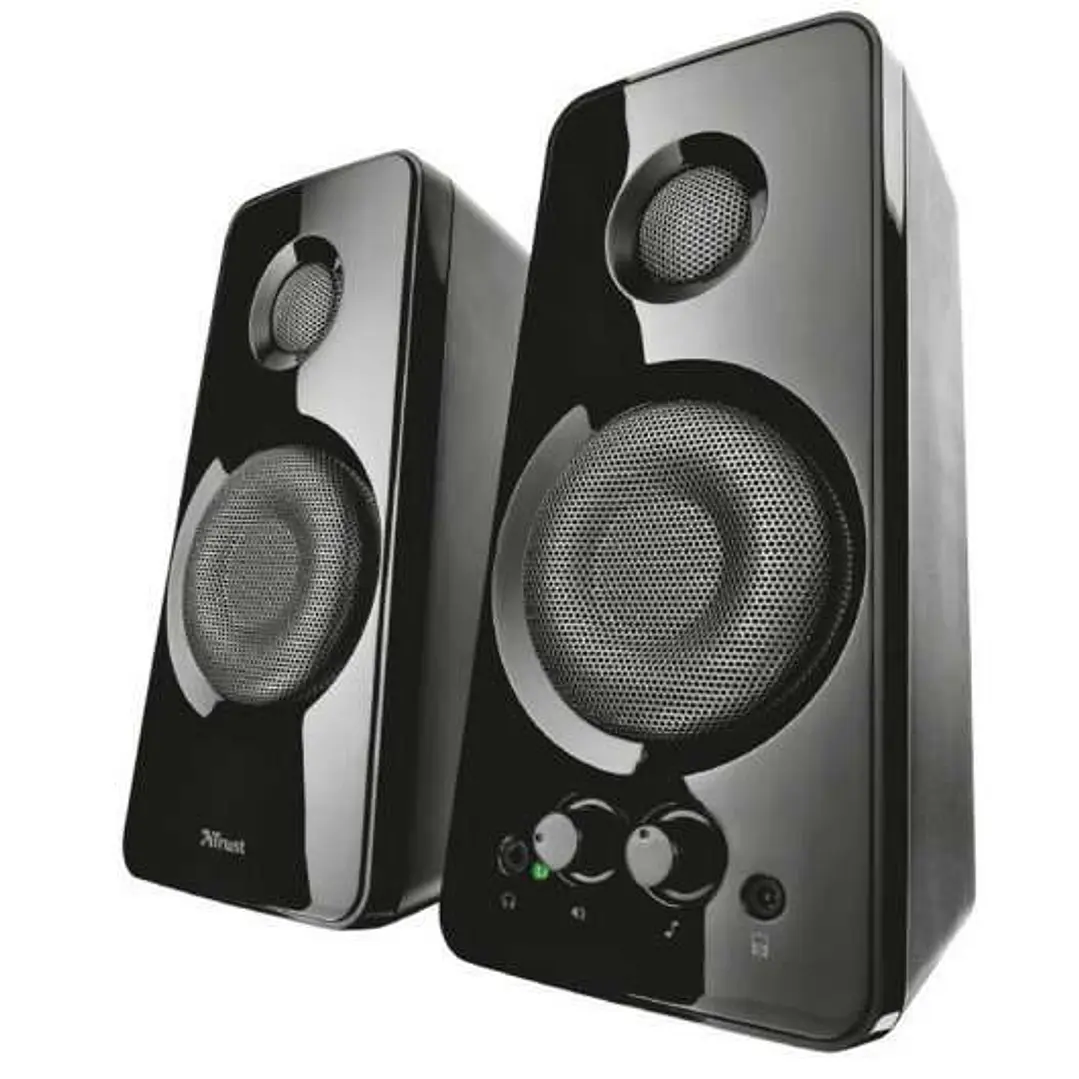 Trust Tytan Altavoces USB 2.0 36W - Control de Bajos y Volumen - Entrada Jack 3.5mm 1