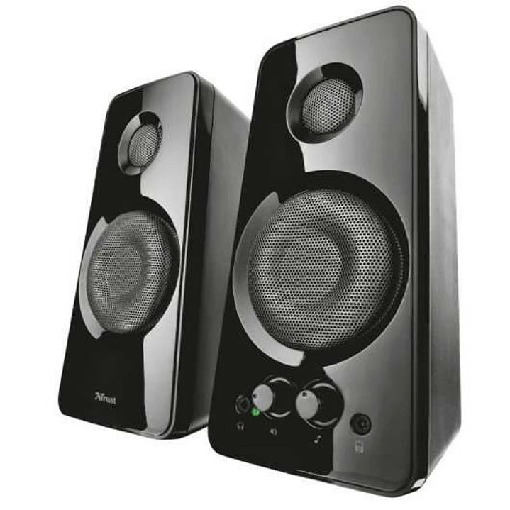 Trust Tytan Altavoces USB 2.0 36W - Control de Bajos y Volumen - Entrada Jack 3.5mm 1