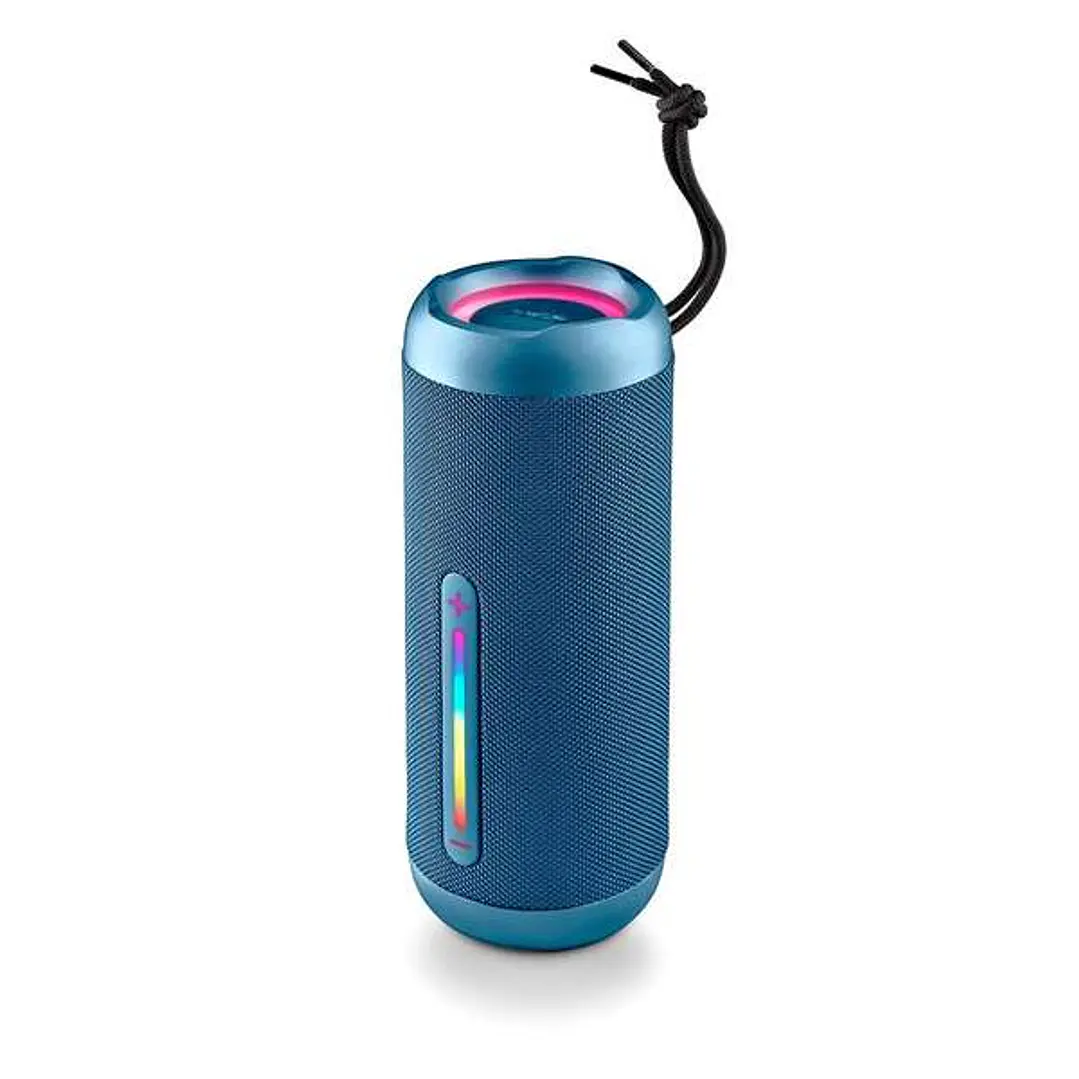 NGS Roller Furia 2 Altavoz Bluetooth 30W TWS - Iluminacion LED - Autonomia hasta 9h - Resistencia al Agua IPX7 - Color Azul 1