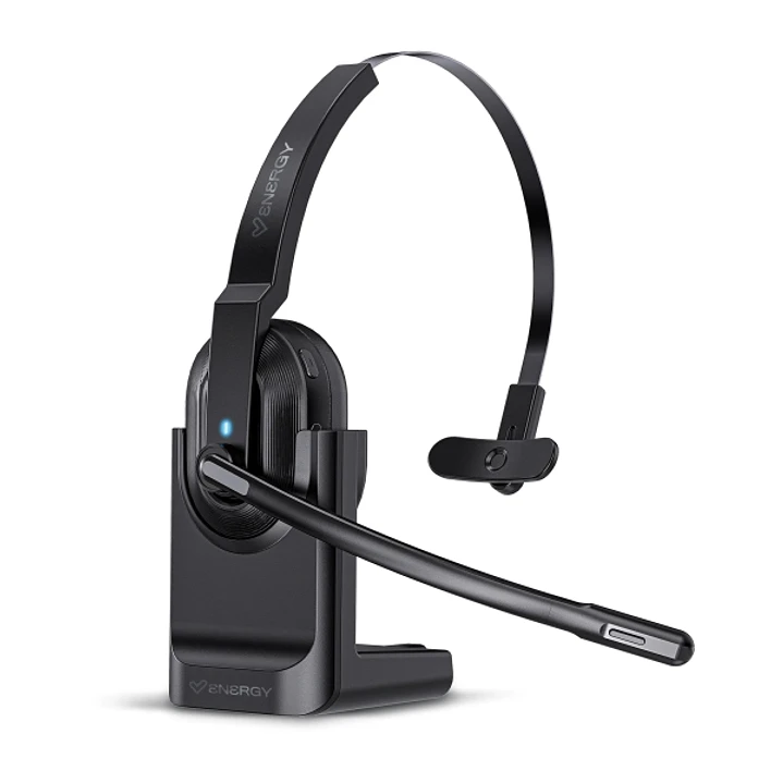 Energy Sistem Voice Pure Office Auriculares Inalambricos - Bluetooth 5.0, 2,4Ghz - Conexion Multipunto Telefono y Ordenador - Microfono con Cancelacio 1