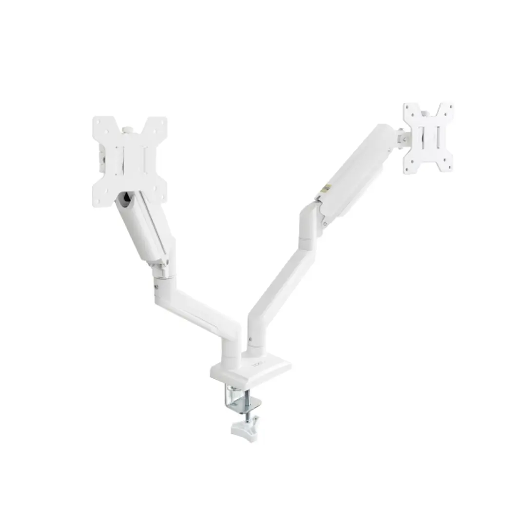 Tooq Soporte de Mesa con Brazos Articulados para 2 Monitores de 13