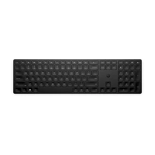 HP 455 Teclado Inalambrico Programable 2.4GHz - Mas de 20 Teclas Programables - Teclas Contorneadas con Recorrido 2 mm - Patas Ajustables - Bateria ha