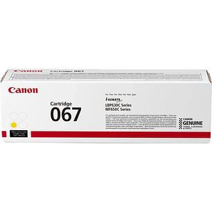 Canon 067 Amarillo Cartucho de Toner Original - 5099C002
