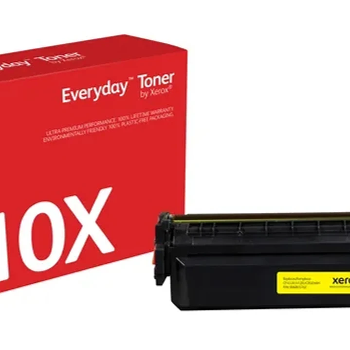Xerox Everyday HP CF412X Amarillo Cartucho de Toner Generico - Reemplaza 410X 1