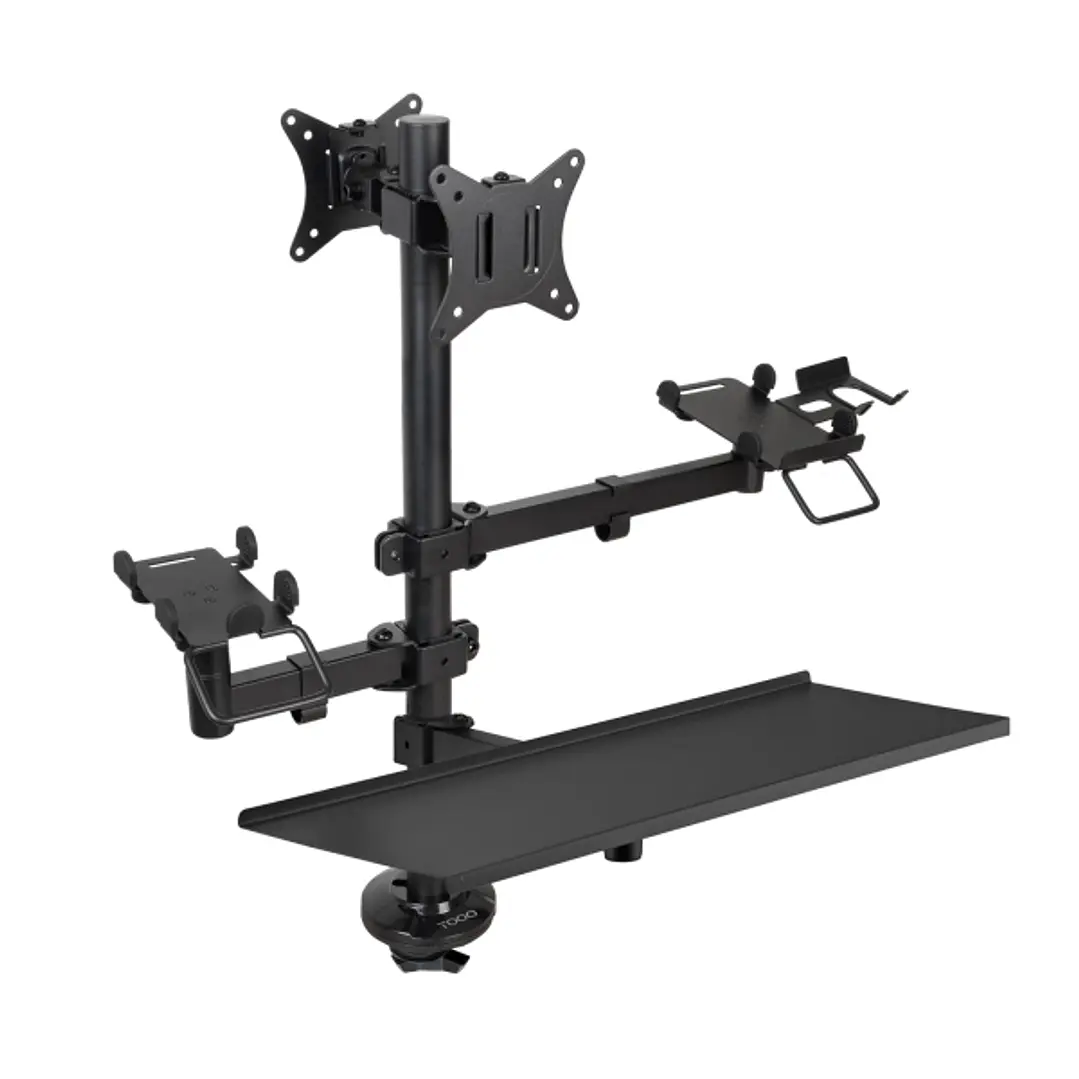 Tooq Soporte de Mesa para 2 Monitores de 17