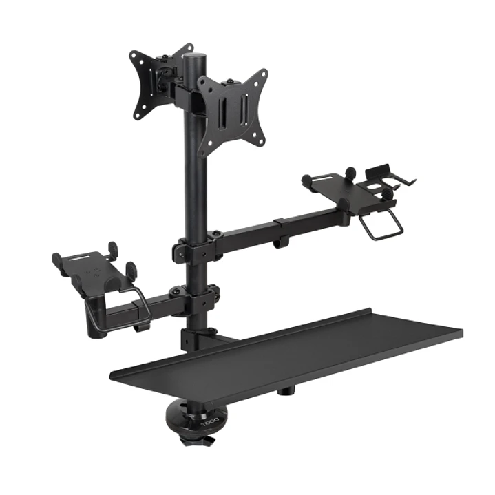 Tooq Soporte de Mesa para 2 Monitores de 17