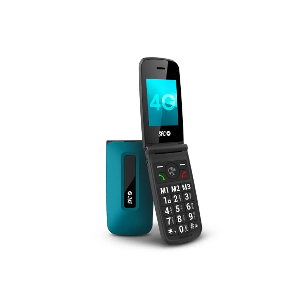SPC Titan 2 Telefono Movil 4G para Mayores con Tapa - Pantalla 2.4