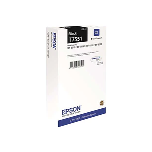 Epson T7551 Negro Cartucho de Tinta Original - C13T755140/C13T75514N
