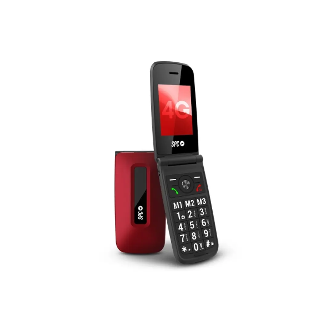 SPC Titan 2 Telefono Movil 4G para Mayores con Tapa - Pantalla 2.4