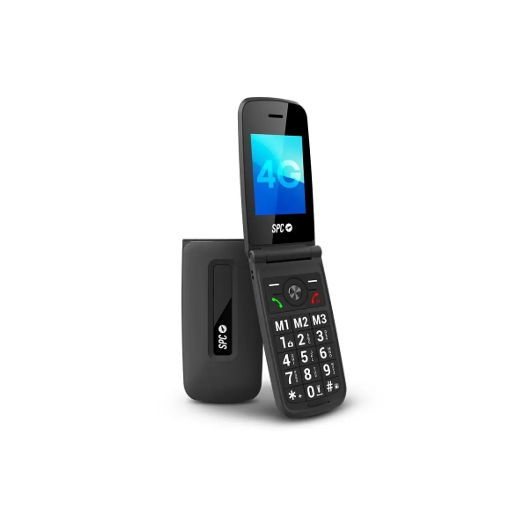 SPC Titan 2 Telefono Movil 4G para Mayores con Tapa - Pantalla 2.4