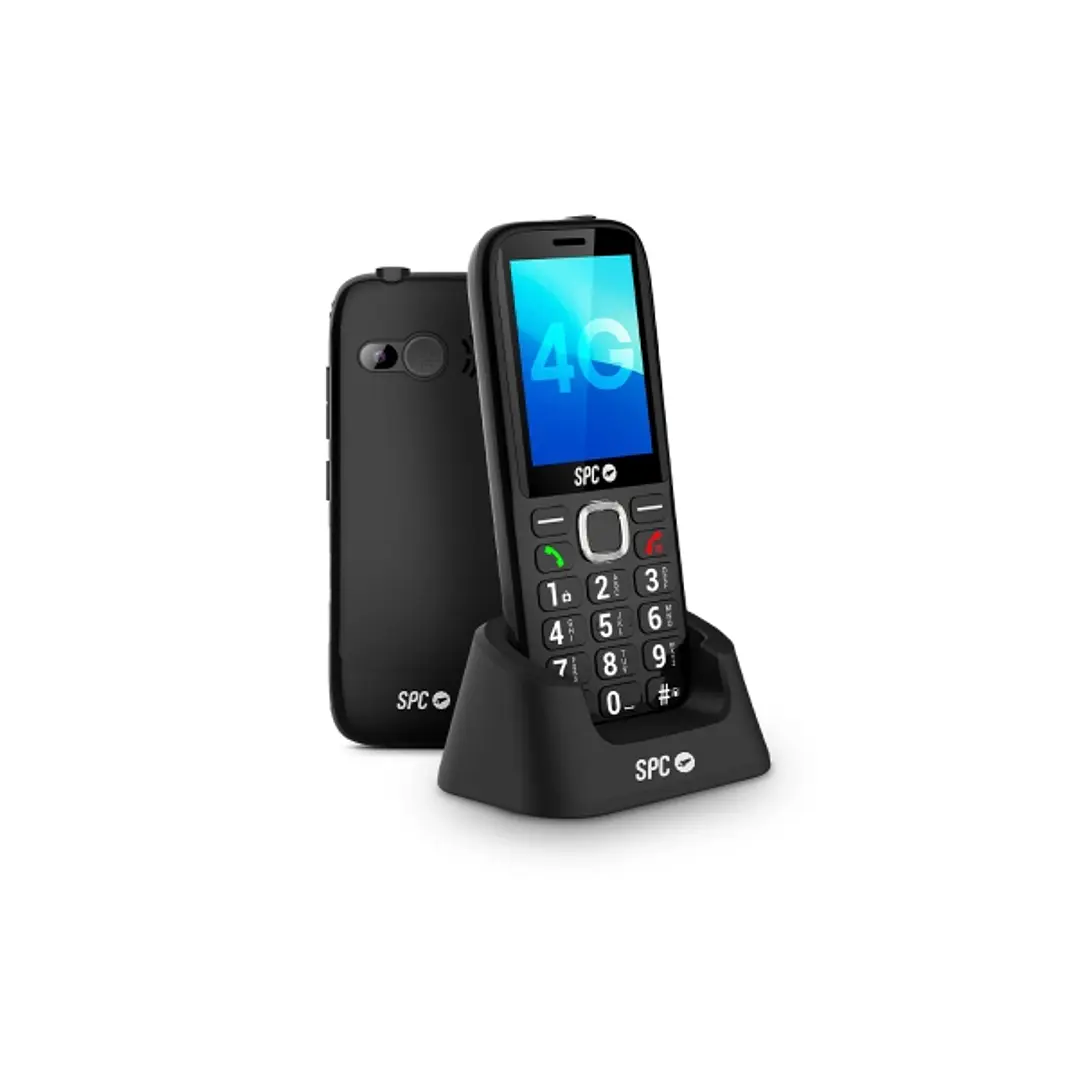 SPC Fortune 2 Max Telefono Movil 4G para Mayores - Pantalla XL 2.4