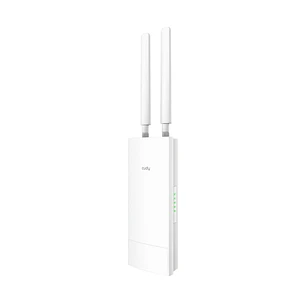Cudy Repetidor WiFi AC1200 para Exterior - 1 Puerto - Velocidad hasta 100Mbps - 2 Antenas Desmontables - Resistencia al Agua IP65 - Adaptador PoE Pasi