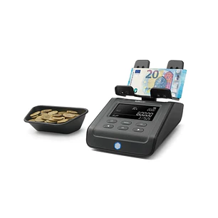 Safescan 6175 Balanza Contadora de Dinero - Cuenta Billetes y Monedas por su Peso - Tambien Articulos no Monetarios
