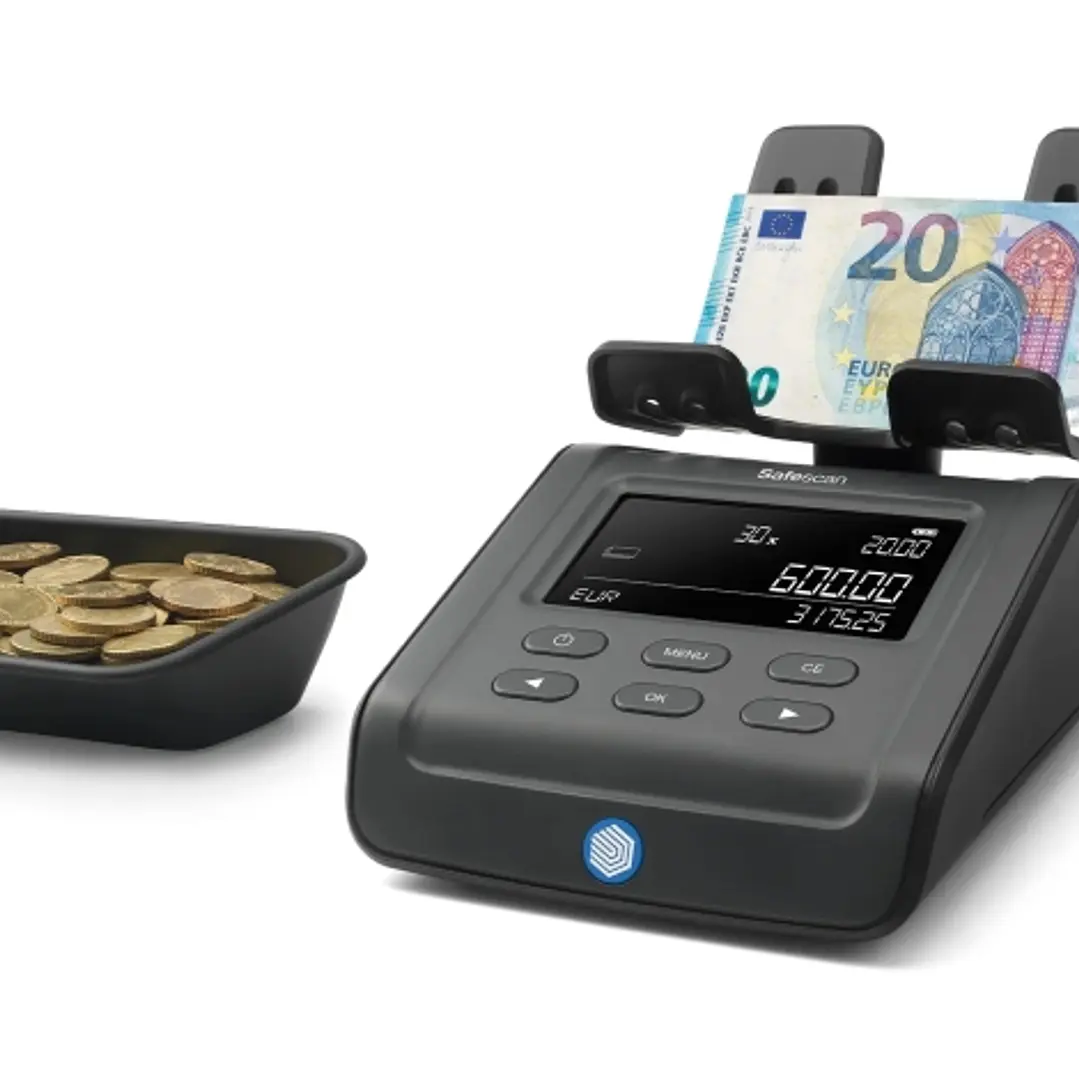 Safescan 6175 Balanza Contadora de Dinero - Cuenta Billetes y Monedas por su Peso - Tambien Articulos no Monetarios 1