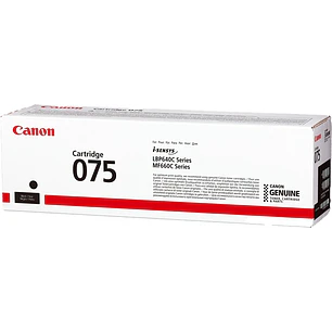 Canon 075 Negro Cartucho de Toner Original - 6365C002