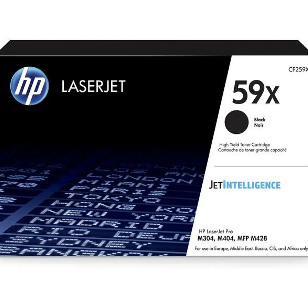 HP CF259X Negro Cartucho de Toner Original - 59X 1