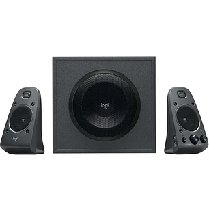 Logitech Z625 Altavoces 2.1 THX 140W - Subwoofer 260W - 2x Entradas Jack 3.5 mm - Entrada de Auriculares y RCA - Color Negro