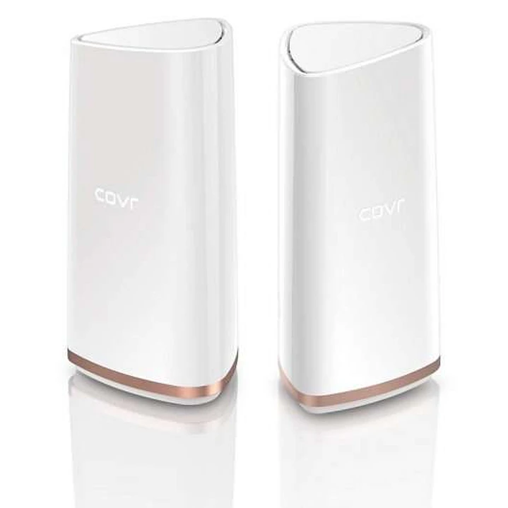 D-Link Sistema WiFi Mesh Tribanda 2 Puntos de Acceso WiFi AC 2200 Mbps Wave 2 MU-MIMO - Puertos LAN y WAN 1