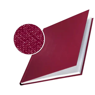 Leitz Pack de 10 Tapas Rigidas Impressbind 3,5mm - Capacidad para 15-35 Hojas A4 - Encuadernacion de Alta Calidad - Superficie de Lino Lacada - Papel 