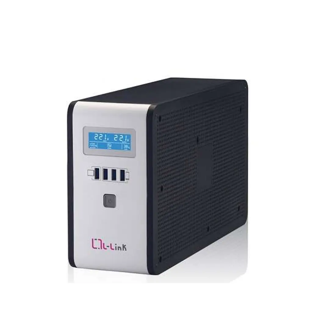 L-Link LL-7720 SAI 2000VA Pantalla LCD con 2 Shuckos 1