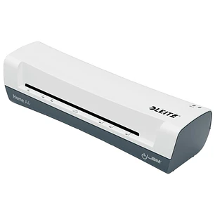 Leitz iLAM Home A4 Plastificadora - Hasta Tamaño A4 - Velocidad 300mm/min - Calentamiento en 3 Minutos - Grueso Bolsa 75 y 125mic - Incluye Paquete de