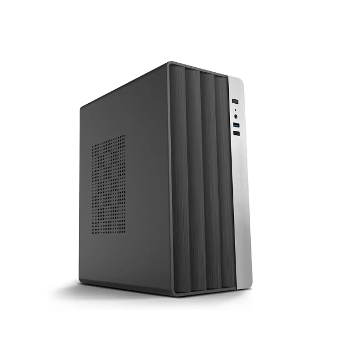 CoolBox M870 Caja Torre MicroATX - 1 x USB C 3.1 1 x USB A 3.1 1 x Audio + Micro - Fuente 500W - Color Negro 1
