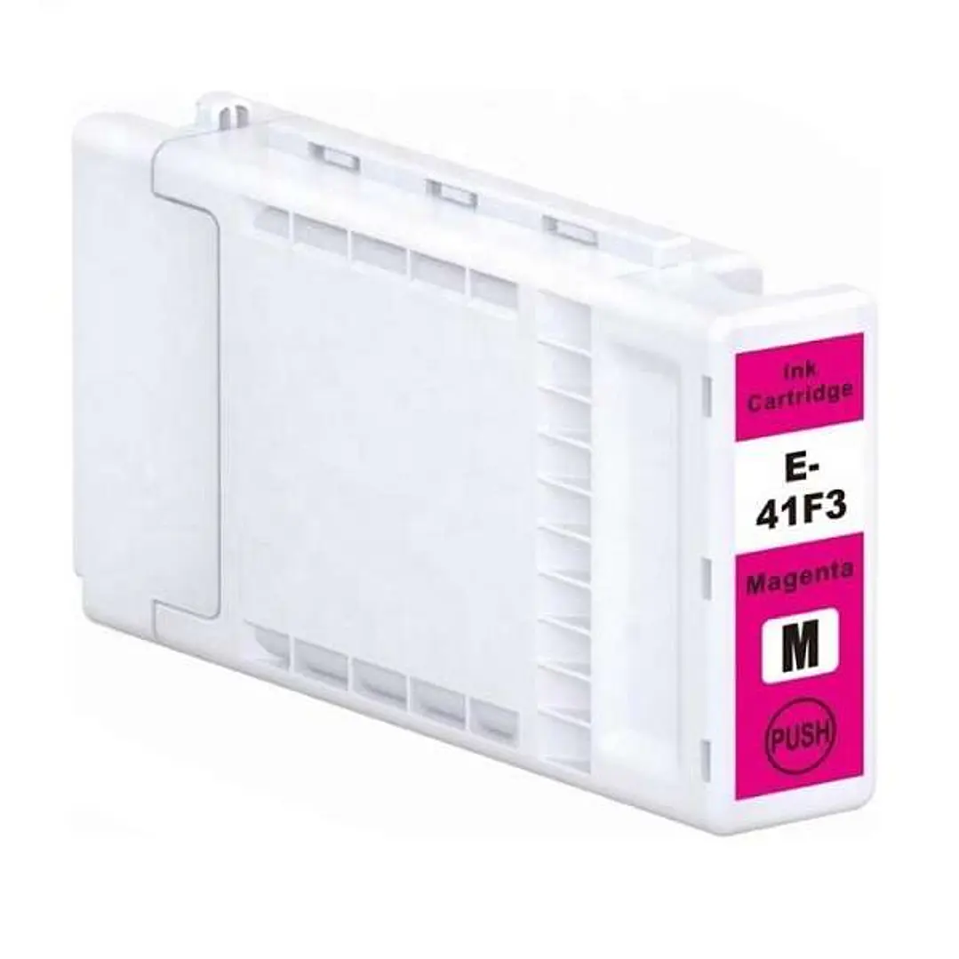 Epson T41F3/T41R3 Magenta Cartucho de Tinta Pigmentada Generico - Reemplaza C13T41F340/C13T41R340 1