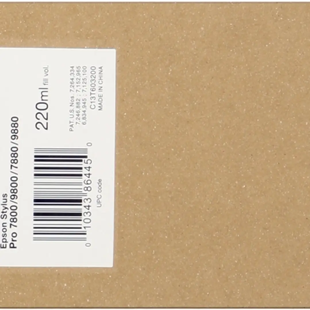 Epson T6032 Cyan Cartucho de Tinta Original - C13T603200 1
