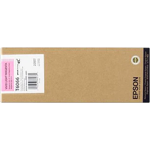 Epson T6066 Magenta Light Vivido Cartucho de Tinta Original - C13T606600